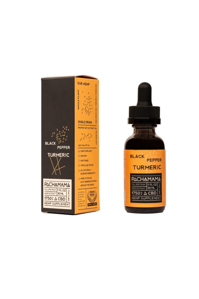 Best Turmeric Supplement with Black Pepper Pachamama CBD Oil